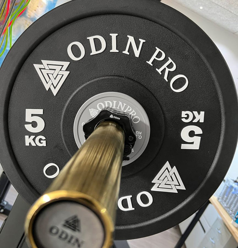 Odin Olympic Vægtstang 220 cm, 20kg, 50mm, GOLD