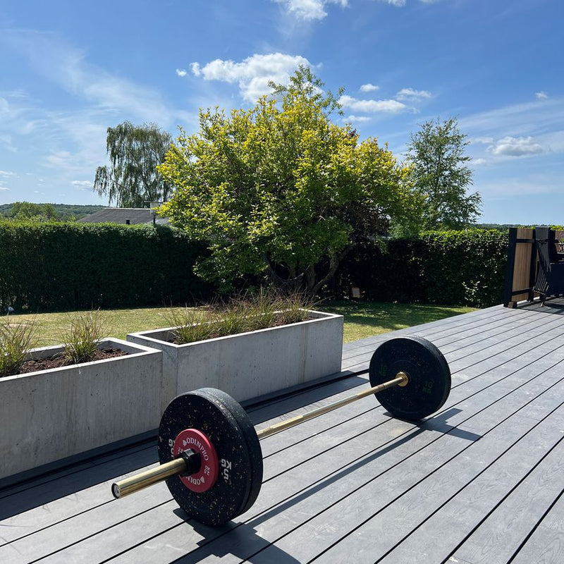 Odin Olympic Vægtstang 220 cm, 20kg, 50mm, GOLD