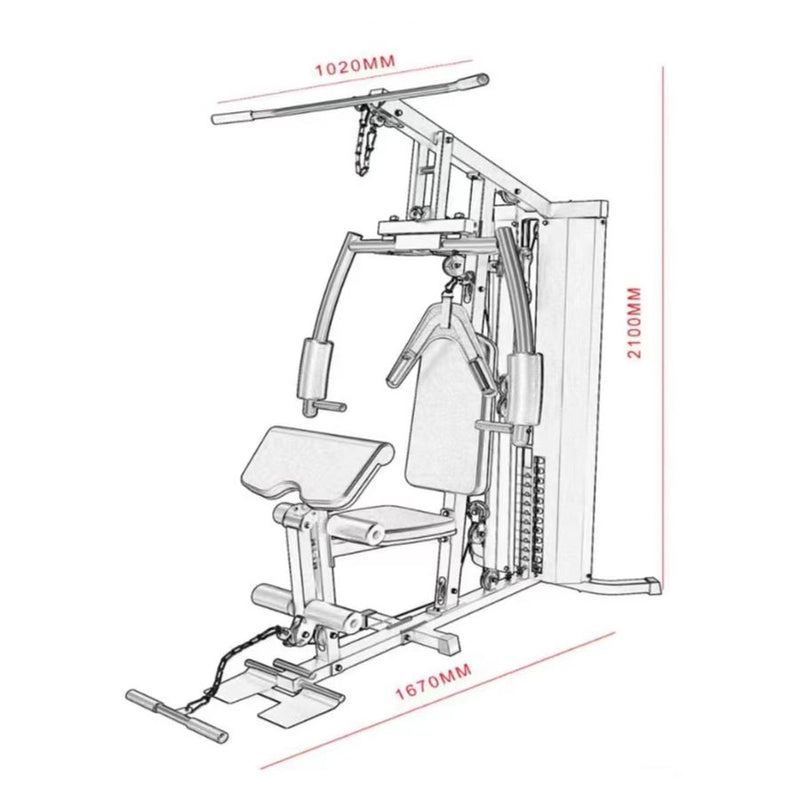 Odin Valhalla Home Gym Multistation 100kg