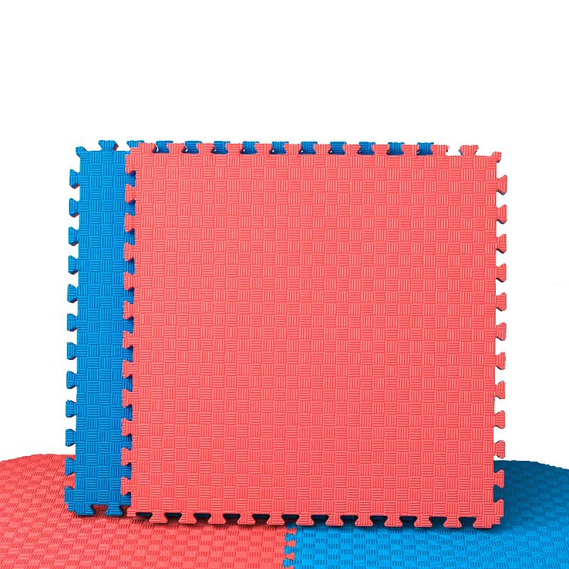 Odin Floor Guards Fitnessgulv 1000x1000x40 mm Rød/Blå