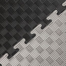 Odin Floor Guards Fitnessgulv 1000x1000x20 mm Grå/Sort