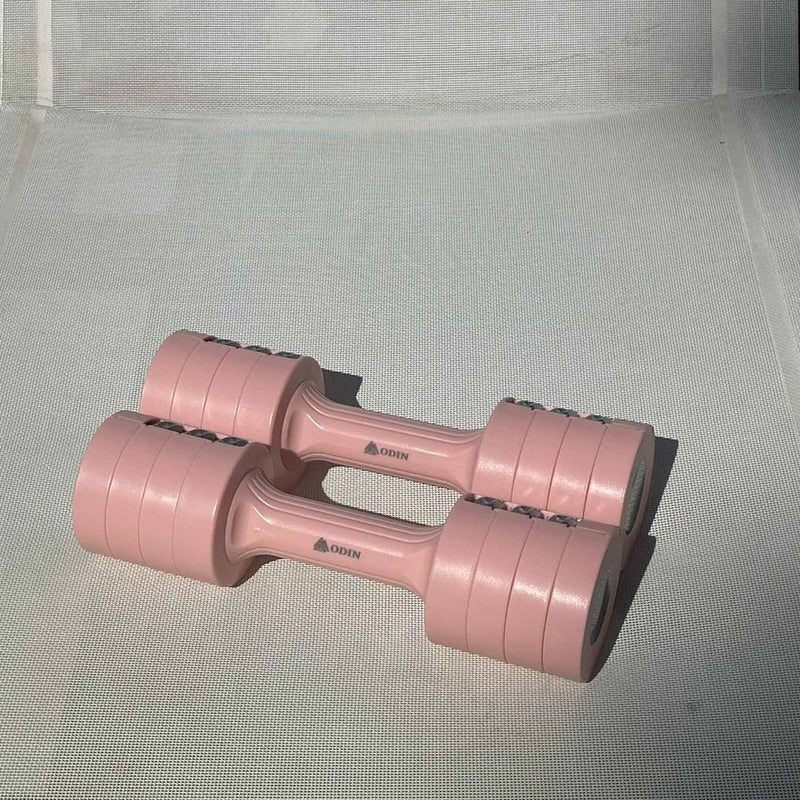 Odin Basic Justerbare Håndvægte (Sæt af 2x2,5kg) Pink