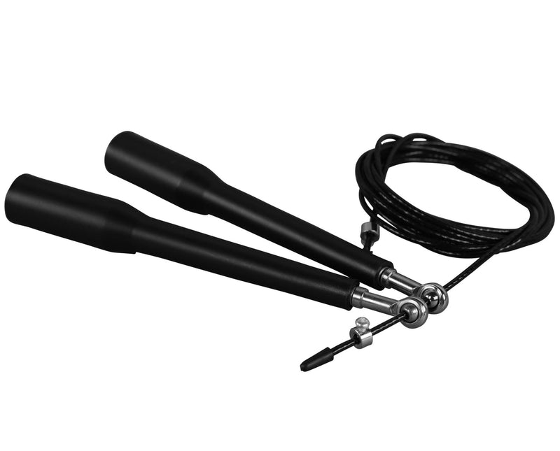 Cable Crossfit Sjippetov Sort Long Handle 300cm