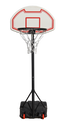 Odin Basketstander 38 cm Sort - Justerbar fra 1,60 m til 2,1 m - med Fod