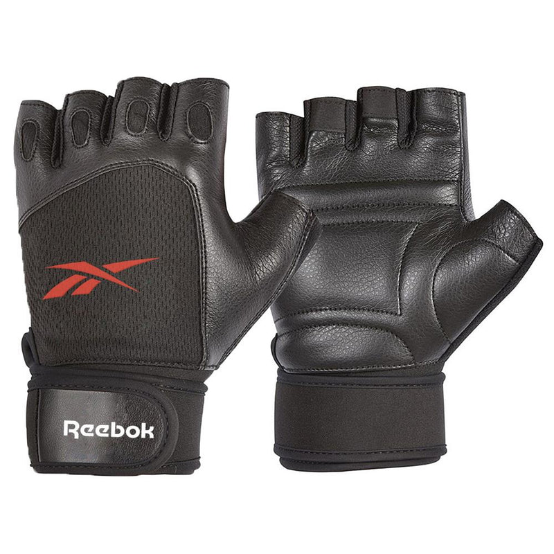 Reebok Lifting Gloves Vægtløfterhandsker - Sort/Rød S