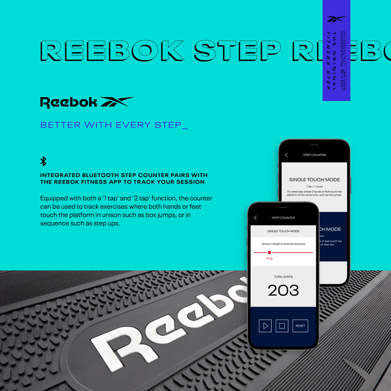 Reebok Studio Step The Original Stepbræt +Bluetooth Counter Rød