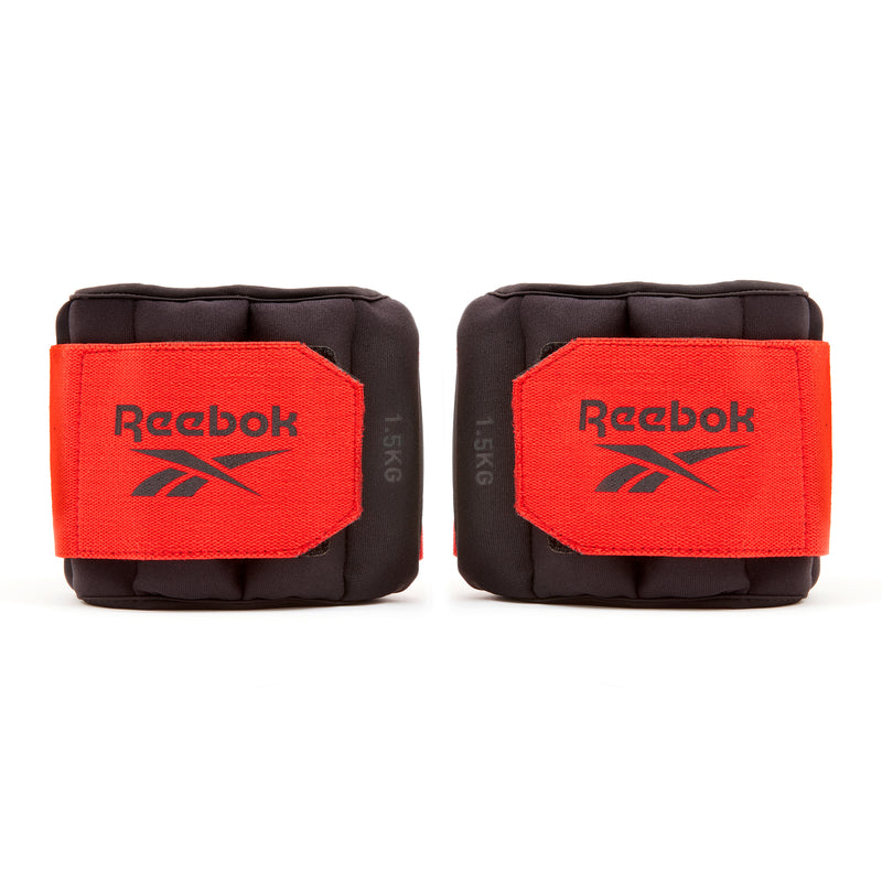 Reebok Ankelvægte Flexlock (2 stk) - 1,5kg