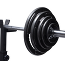Træningssæt med Træningsbænk & vægtskiver op til 97,5 kg