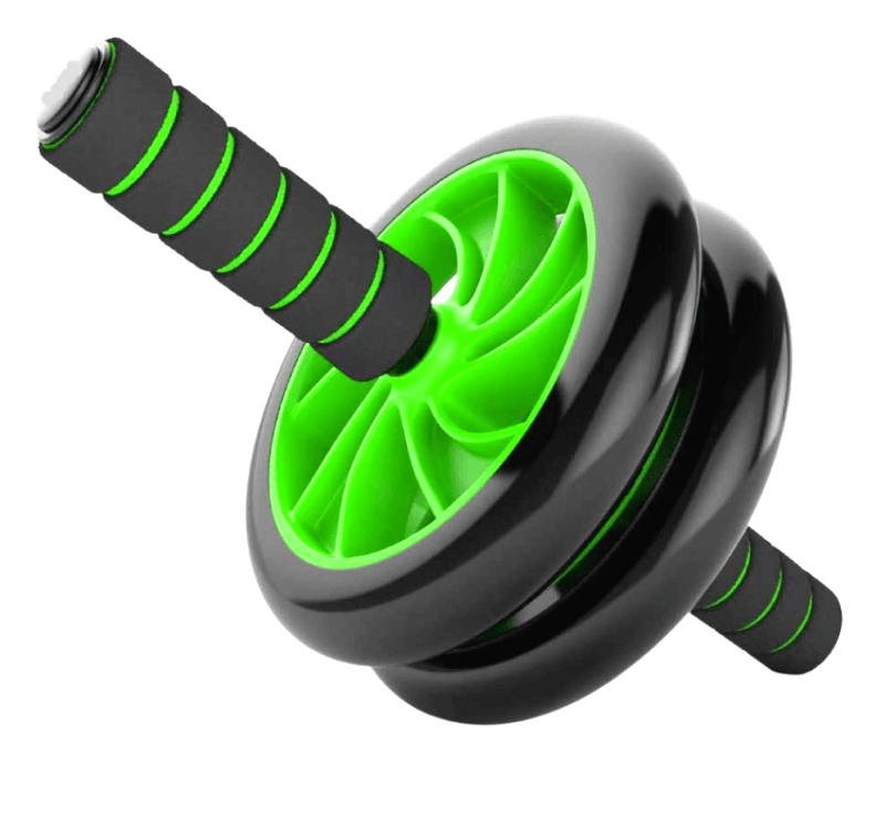 Mavehjul Med To Hjul - Grøn